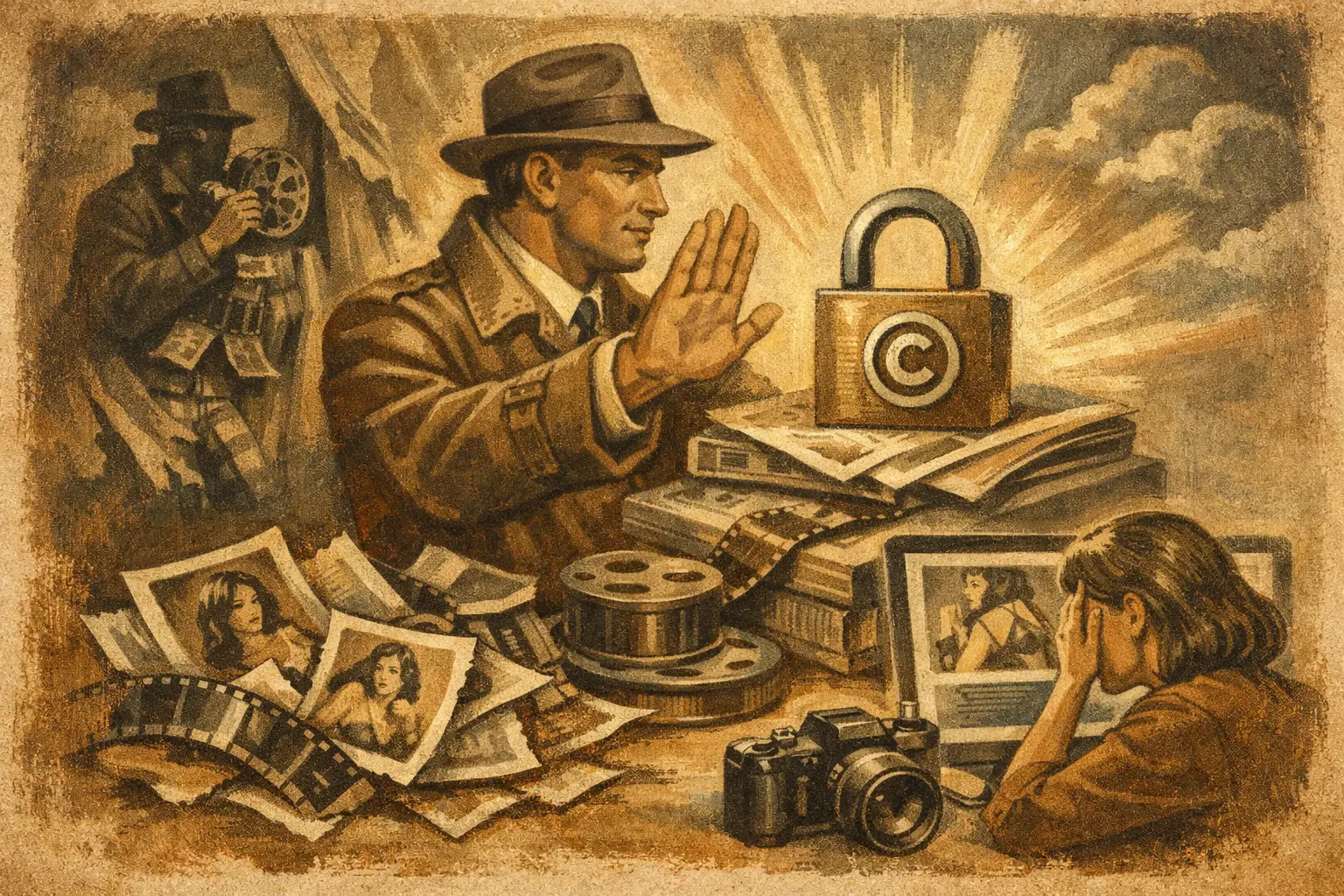 Copyright Protection for Leaked Creator Content